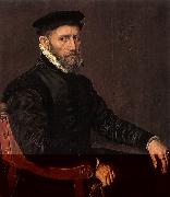 MOR VAN DASHORST, Anthonis Portrait of a Goldsmith G Sweden oil painting artist